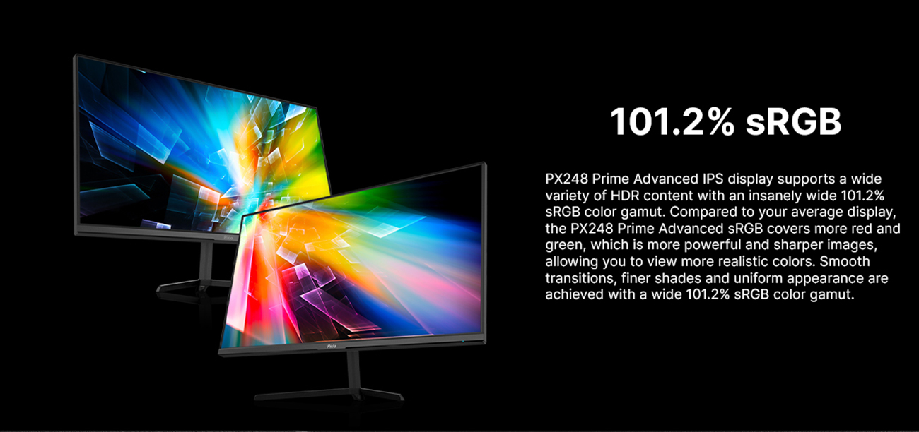 Pixio PX248 Prime Advanced Gaming Monitor